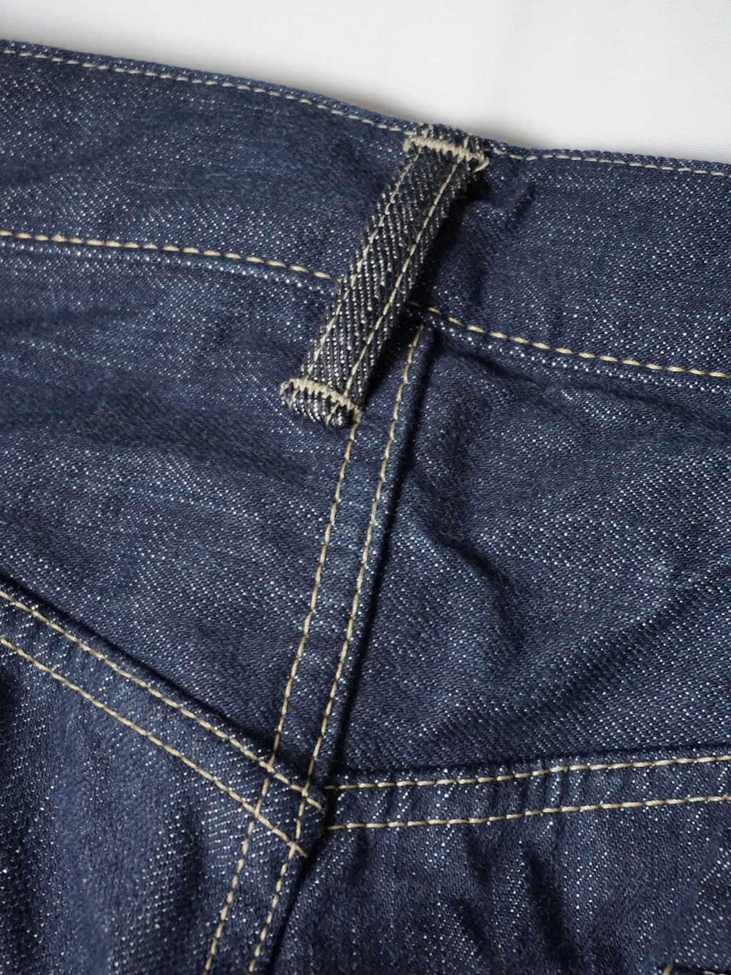 Organic Ai Dyed Front River Denim Cotton Pants