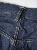 Organic Ai Dyed Front River Denim Cotton Pants