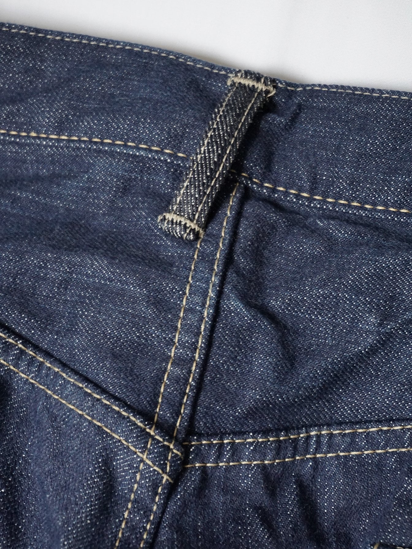 Organic Ai Dyed Front River Denim Cotton Pants