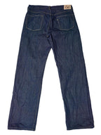 Organic Ai Dyed Front River Denim Cotton Pants