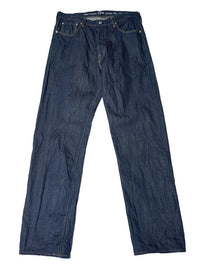 Organic Ai Dyed Front River Denim Cotton Pants