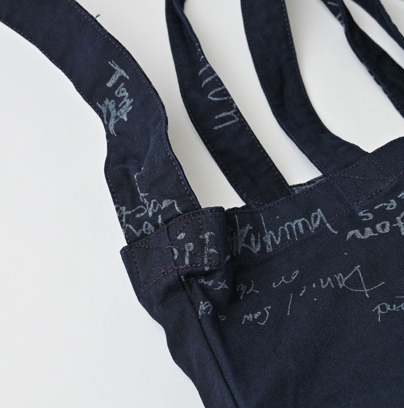 Indigo Duck Doodle Print 45 Tote Medium Detail