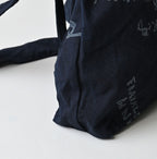 Indigo Duck Doodle Print 45 Tote Medium Detail