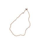 Antique Beads Necklace Orange