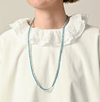 Antique Beads Necklace Female Model