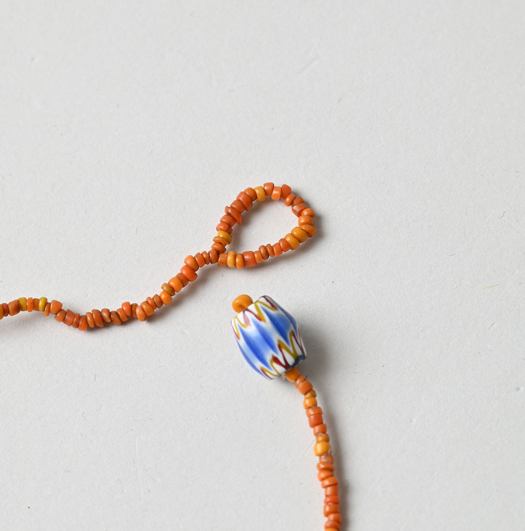 Antique Beads Necklace Detail