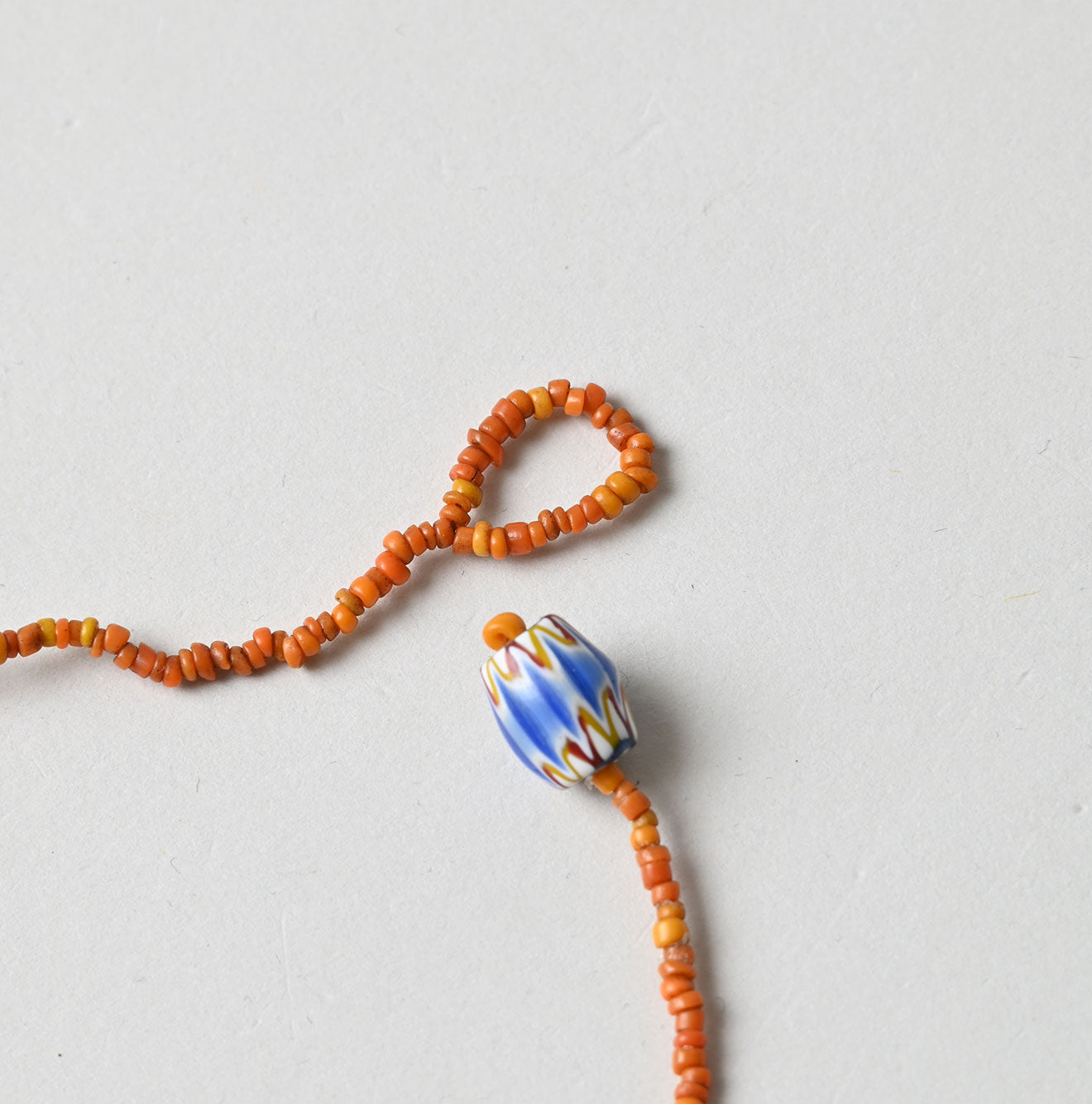 Antique Beads Necklace Detail