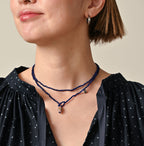 Antique Beads Necklace Female Model