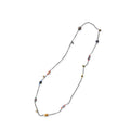 Glass Beads Necklace Antique Gold
