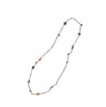 Glass Beads Necklace Antique Gold