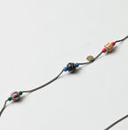 Glass Beads Necklace Detail