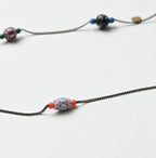 Glass Beads Necklace Detail