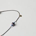 Glass Beads Necklace Detail