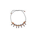 Glass Beads x Leather Choker