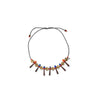 Glass Beads x Leather Choker
