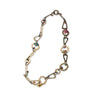 〇△□ Brass Necklace Antique Brass