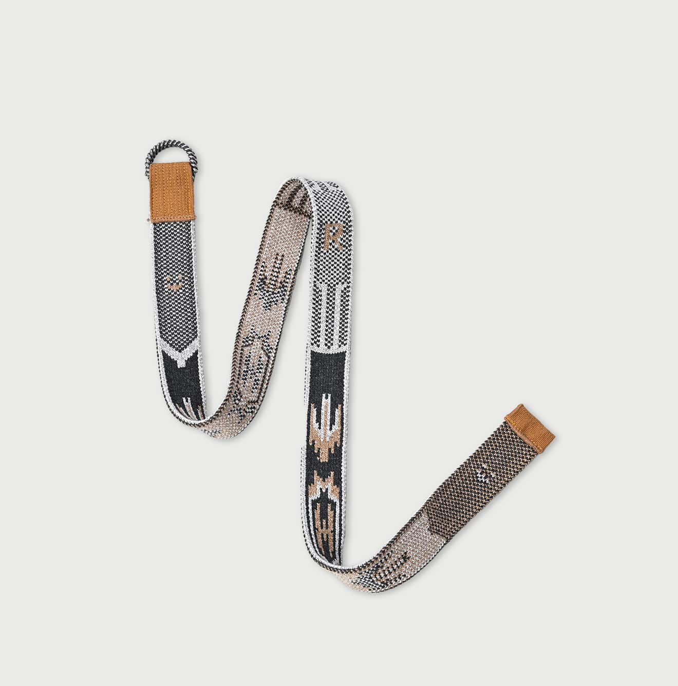 Native Knit Belt Charcoal Base