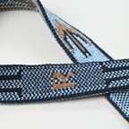 Indigo Native Knit Belt Detail