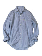 SA Damp Cotton Yarn Dye Loafer Shirt stripe