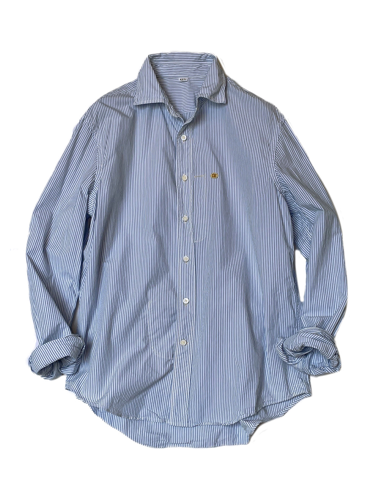 SA Damp Cotton Yarn Dye Loafer Shirt stripe